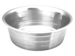 Indipets Silver Stripes Standard Feeding Dog Bowl For Discount