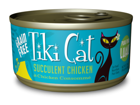 Tiki Cat Puka Puka Luau Grain Free Succulent Chicken in Chicken Consomme Canned Cat Food Fashion