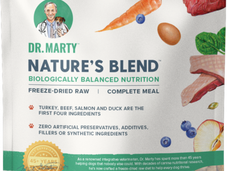 Dr. Marty Nature s Blend Freeze Dried Raw Dog Food on Sale