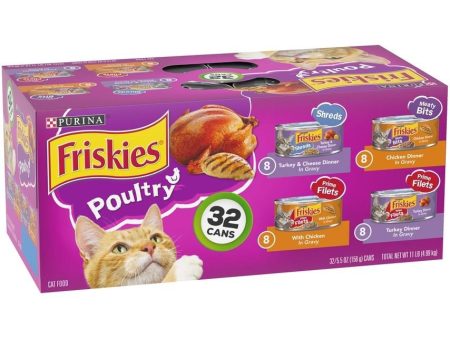 Friskies Poultry Variety Canned Cat Food Online Sale