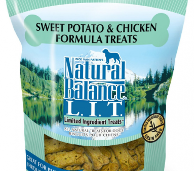 Natural Balance L.I.T. Limited Ingredient Treats Sweet Potato and Chicken Formula Dog Treats on Sale