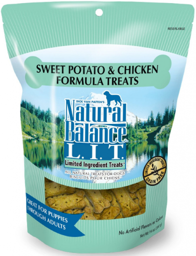 Natural Balance L.I.T. Limited Ingredient Treats Sweet Potato and Chicken Formula Dog Treats on Sale