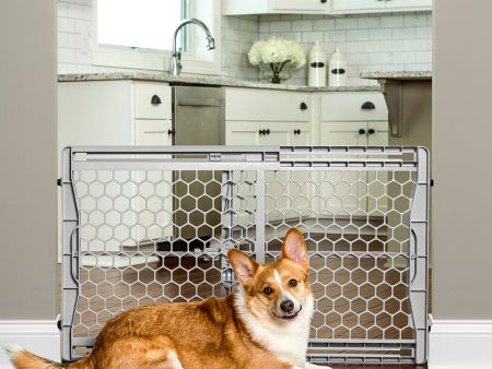 Carlson 23” Plastic Expandable Pet Gate For Cheap