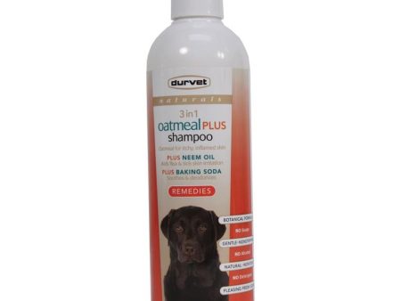 DURVET NATURALS REMEDI 3 IN 1 OATMEAL PLUS SHAMPOO Fashion