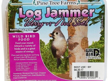 Pine Tree Farms Log Jammer Berry-N-Nut Suet Plugs For Cheap