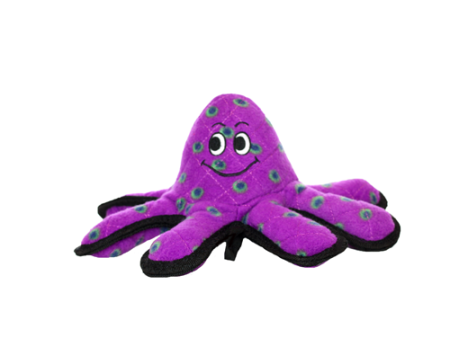 Tuffy Jr. Ocean Creature Octopus Durable Dog Toy Discount