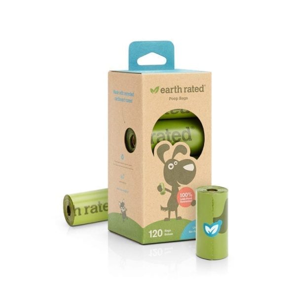 Earth Rated Poop Bags Unscented Refill Rolls Supply