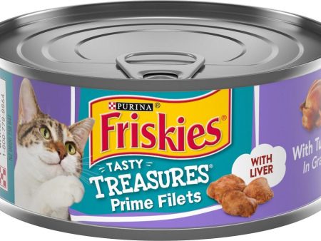 Friskies Tasty Treasures in Gravy Turkey & Liver Wet Cat Food Sale