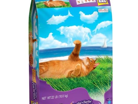 Friskies Surfin andTurfin Favorites Dry Cat Food For Cheap