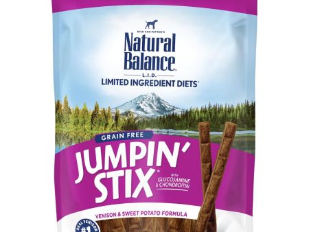 Natural Balance L.I.T. Limited Ingredient Treats Jumpin  Stix Venison & Sweet Potato Formula Dog Treats Fashion