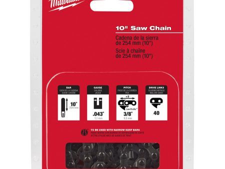 10 in. Saw Chain Supply