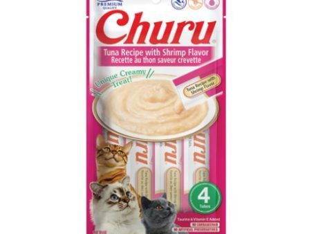 Inaba Churu Tuna Recipe with Shrimp Flavor Cat Treat Online