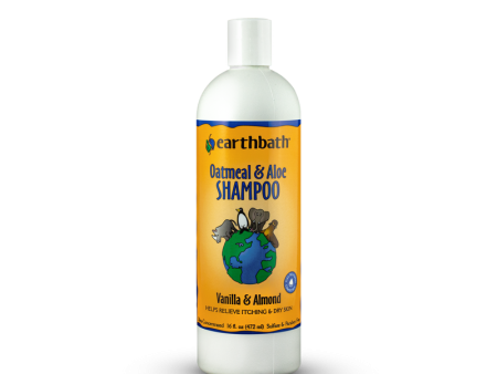 Earthbath Vanilla & Almond Oatmeal & Aloe Shampoo for Dogs and Cats For Cheap