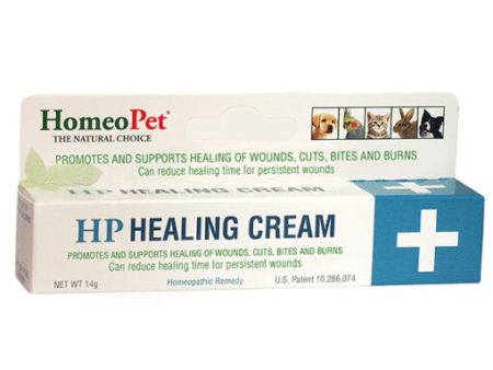 Homeopet Healing Cream Cat & Dog Skin Cream Wounds, Cuts, Burns & Bites 14g Online Sale