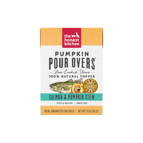 The Honest Kitchen Pumpkin Pour Overs Salmon & Pumpkin Stew Dog Food Fashion