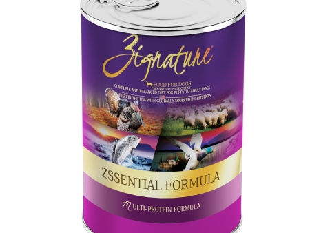 Zignature Zssential Canned Dog Food Formula Discount