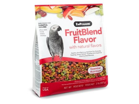 ZuPreem FruitBlend for Parrots & Conures (Medium to Large Birds) Hot on Sale