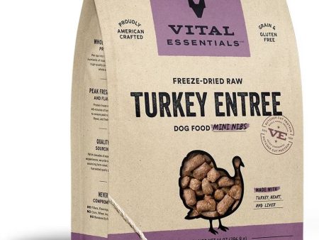 Vital Essentials Freeze-Dried Mini Turkey Niblets for Dogs Online