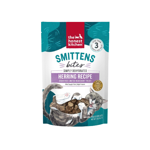 The Honest Kitchen Smittens: Round Herring Treats for Cats Sale