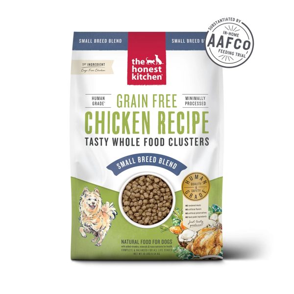 The Honest Kitchen Small Breed Dog Grain-Free Chicken Recipe Whole Food Clusters For Discount