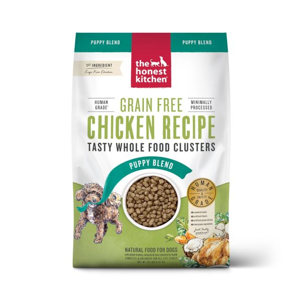 The Honest Kitchen Puppy Grain-Free Chicken Recipe Whole Food Clusters For Sale