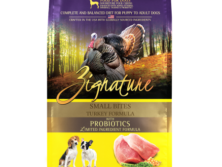 Zignature Turkey Little Bites Formula Hot on Sale