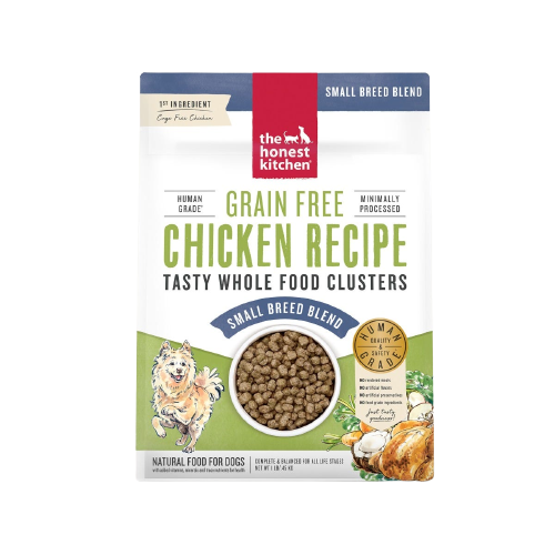 The Honest Kitchen Small Breed Dog Grain-Free Chicken Recipe Whole Food Clusters For Discount