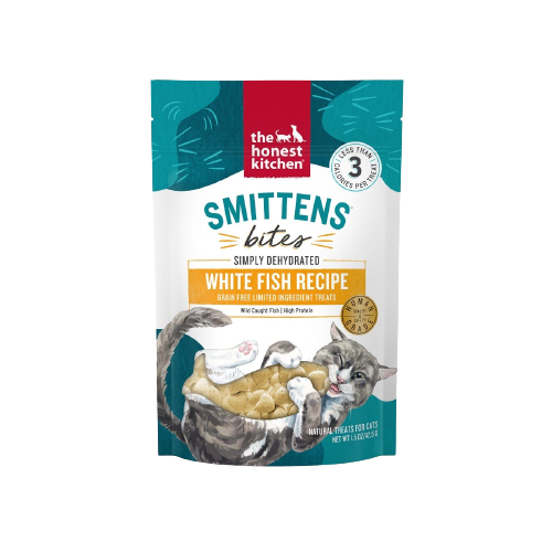 The Honest Kitchen Smittens: Heart-Shaped Whitefish Treats for Cats Hot on Sale