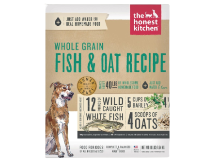 The Honest Kitchen Whole Grain Fish & Oats Dehydrated Dog Food Discount