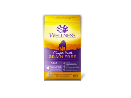 Wellness Complete Health Grain Free Adult Deboned Chicken & Chicken Meal Recipe Dog Food Discount