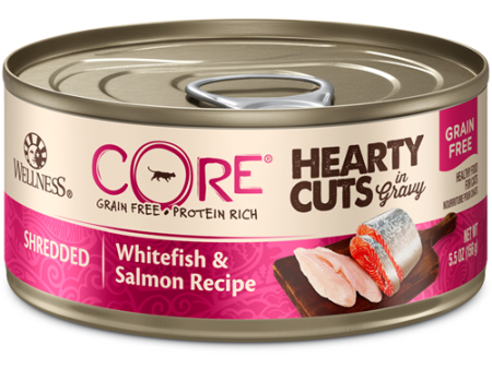 Wellness CORE Canned Hearty Cuts in Gravy Shredded Whitefish & Salmon Formula Online