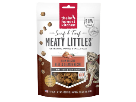 The Honest Kitchen Surf & Turf Meaty Littles - Beef & Salmon Recipe Dog Food Online Hot Sale